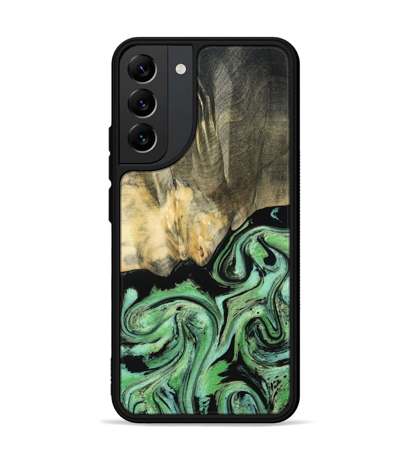 Galaxy S22 Plus Wood Phone Case - Tamie (Green, 801069)