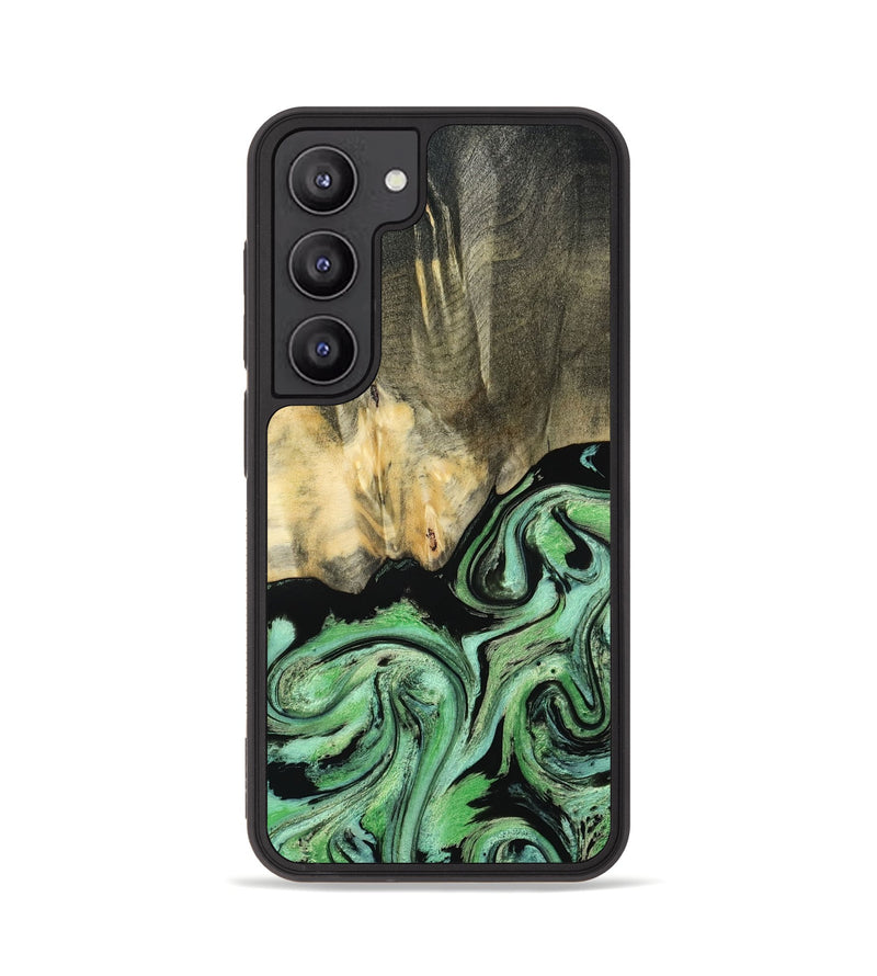 Galaxy S23 Wood Phone Case - Tamie (Green, 801069)