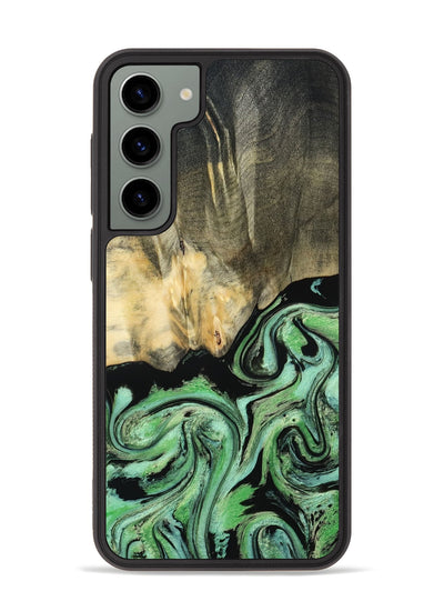 Galaxy S23 Plus Wood Phone Case - Tamie (Green, 801069)