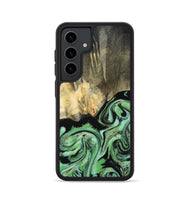 Galaxy S24 Wood Phone Case - Tamie (Green, 801069)