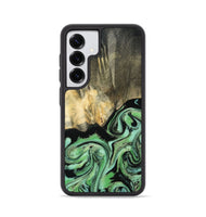 Galaxy S25 Wood Phone Case - Tamie (Green, 801069)