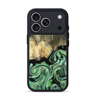 iPhone 17 Pro Wood Phone Case - Tamie (Green, 801069)