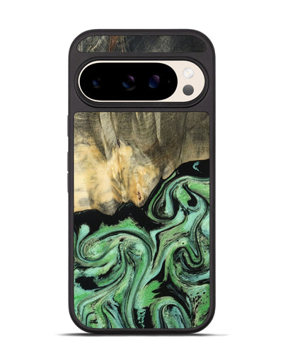 Pixel 10 Wood Phone Case - Tamie (Green, 801069)
