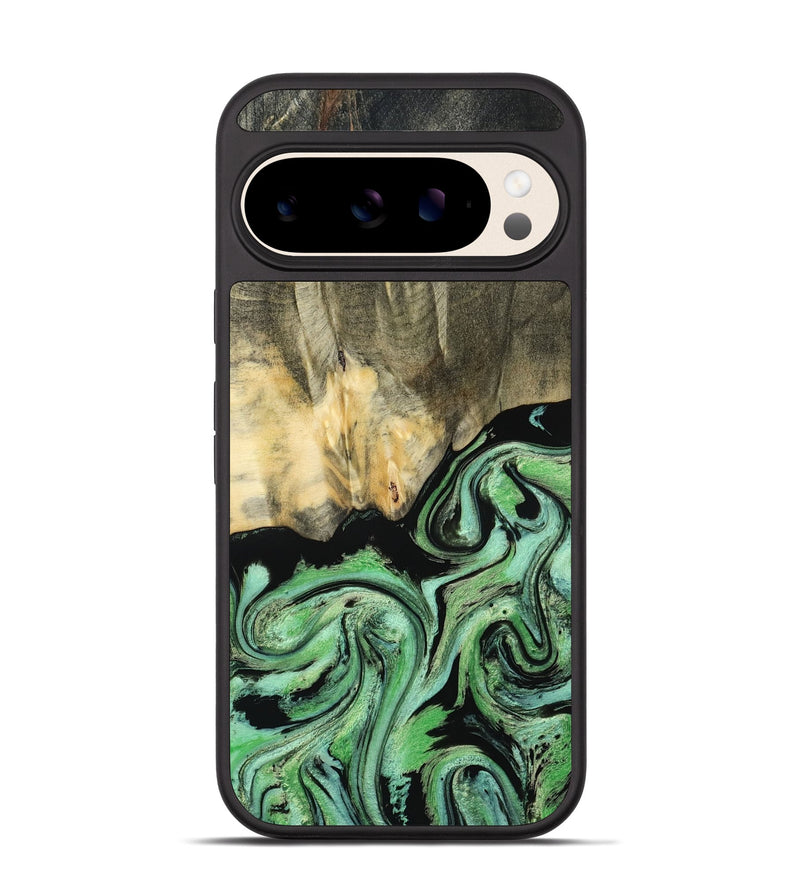 Pixel 10 Wood Phone Case - Tamie (Green, 801069)