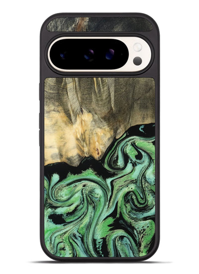 Pixel 9 Pro XL Wood Phone Case - Tamie (Green, 801069)