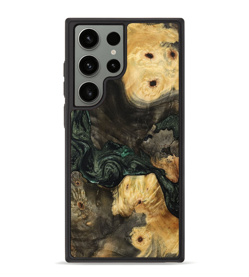 Galaxy S23 Ultra Wood Phone Case - Nallely (Green, 801071)
