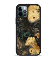 iPhone 12 Pro Max Wood Phone Case - Nallely (Green, 801071)