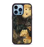 iPhone 14 Pro Max Wood Phone Case - Nallely (Green, 801071)