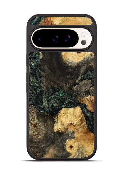 Pixel 9 Pro Wood Phone Case - Nallely (Green, 801071)