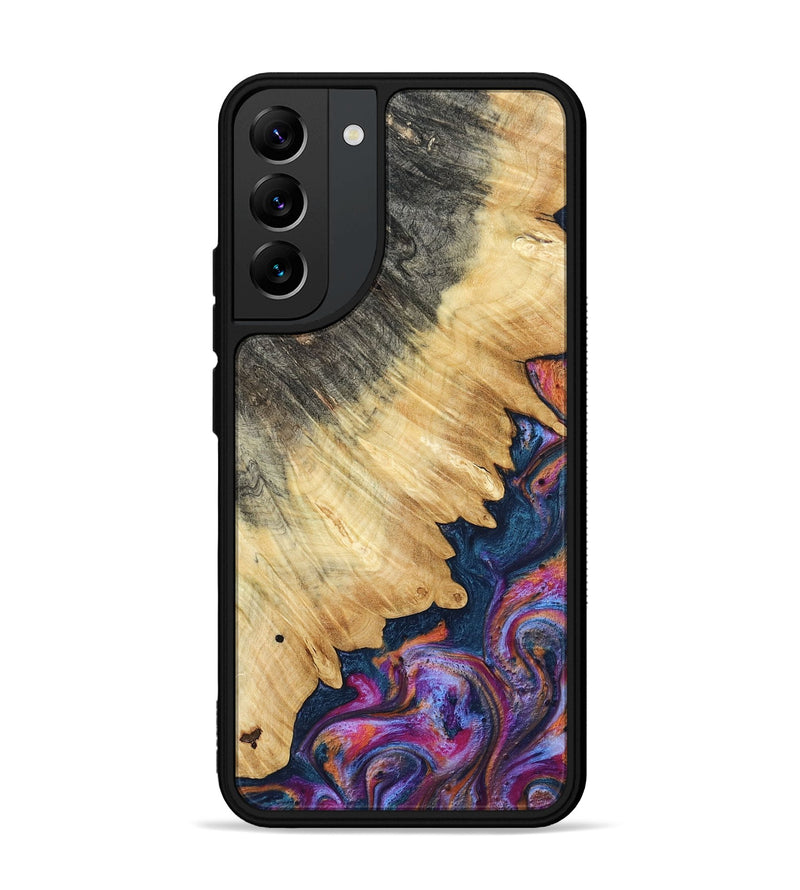 Galaxy S22 Plus Wood Phone Case - Ally (Blue, 801072)