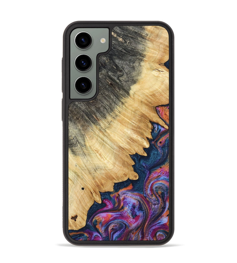 Galaxy S23 Plus Wood Phone Case - Ally (Blue, 801072)