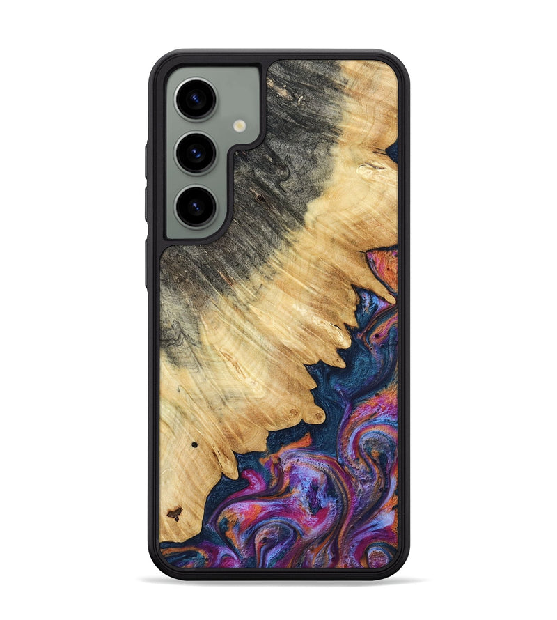 Galaxy S24 Plus Wood Phone Case - Ally (Blue, 801072)