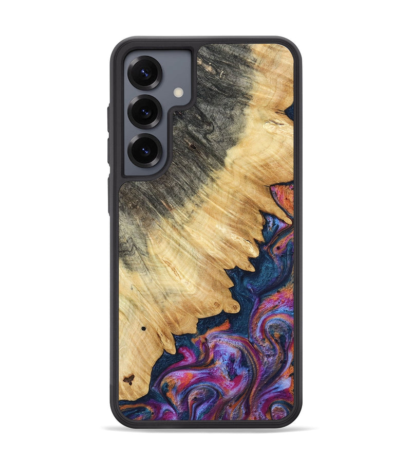 Galaxy S25 Plus Wood Phone Case - Ally (Blue, 801072)