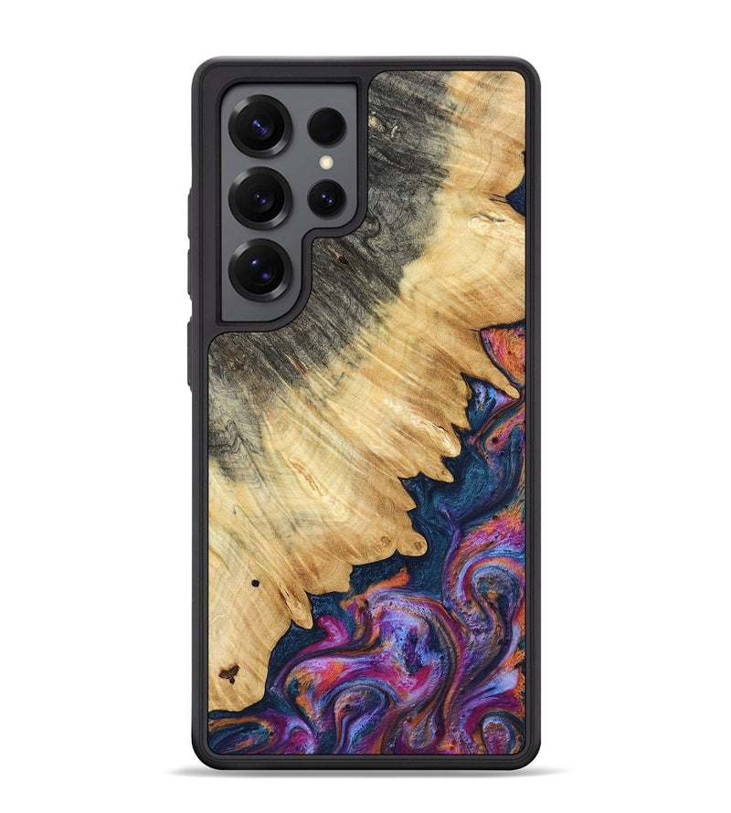 Galaxy S25 Ultra Wood Phone Case - Ally (Blue, 801072)