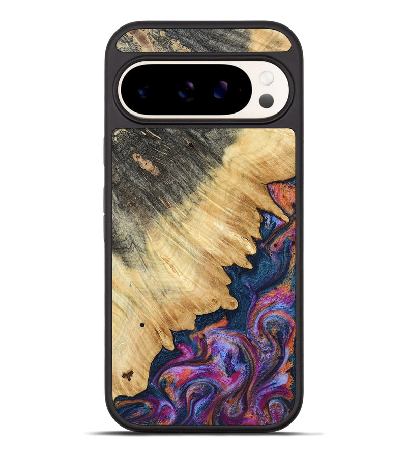Pixel 9 Pro XL Wood Phone Case - Ally (Blue, 801072)