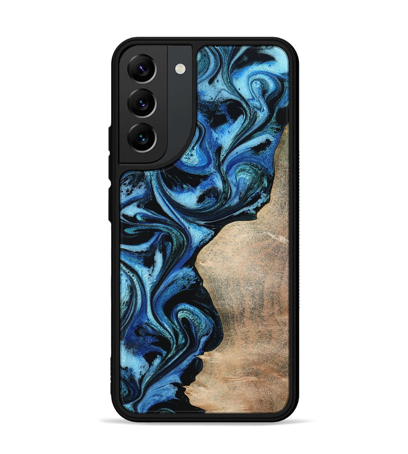 Galaxy S22 Plus Wood Phone Case - Kaitlyn (Blue, 801073)