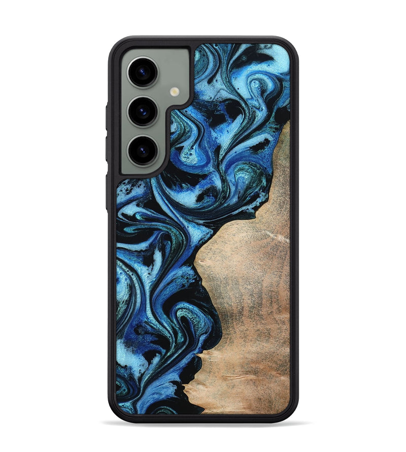 Galaxy S24 Plus Wood Phone Case - Kaitlyn (Blue, 801073)