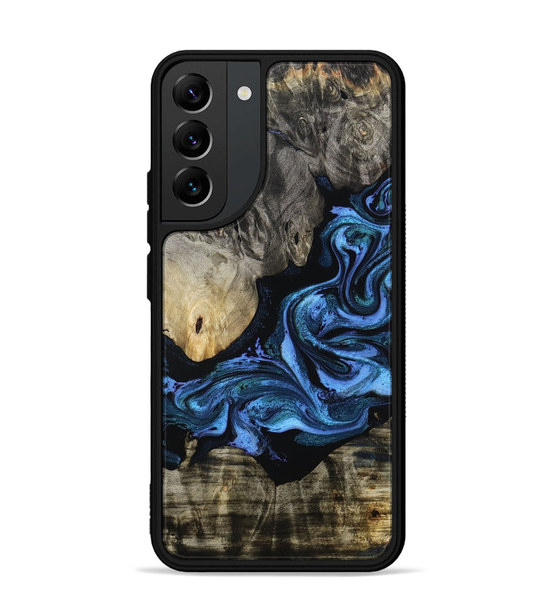Galaxy S22 Plus Wood Phone Case - Gerald (Blue, 801085)