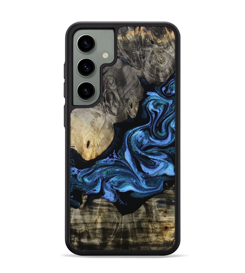 Galaxy S24 Plus Wood Phone Case - Gerald (Blue, 801085)