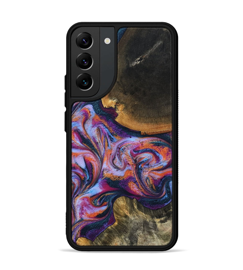 Galaxy S22 Plus Wood Phone Case - Maegan (Blue, 801086)