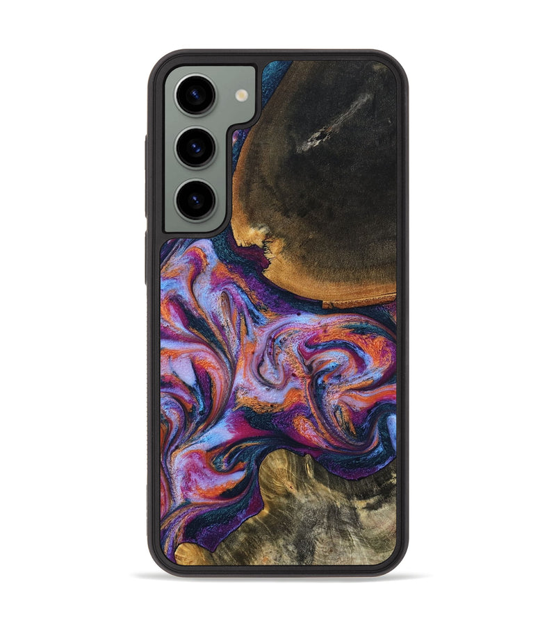 Galaxy S23 Plus Wood Phone Case - Maegan (Blue, 801086)