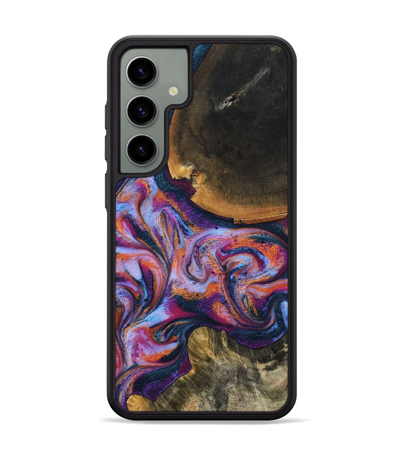 Galaxy S24 Plus Wood Phone Case - Maegan (Blue, 801086)