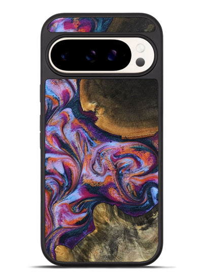 Pixel 9 Pro XL Wood Phone Case - Maegan (Blue, 801086)