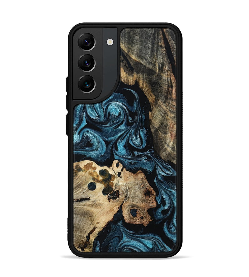 Galaxy S22 Plus Wood Phone Case - Dianna (Blue, 801087)