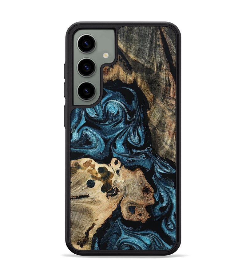 Galaxy S24 Plus Wood Phone Case - Dianna (Blue, 801087)