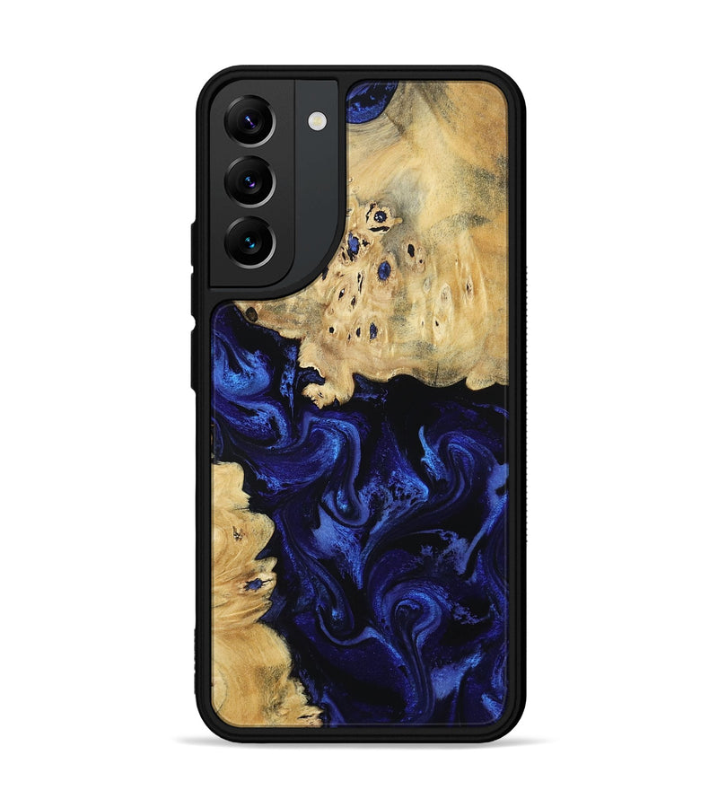 Galaxy S22 Plus Wood Phone Case - Nautica (Blue, 801088)