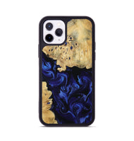 iPhone 11 Pro Wood Phone Case - Nautica (Blue, 801088)