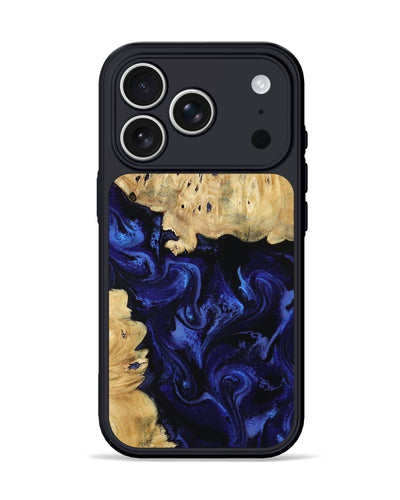 iPhone 17 Pro Wood Phone Case - Nautica (Blue, 801088)