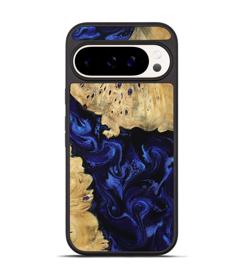 Pixel 9 Wood Phone Case - Nautica (Blue, 801088)