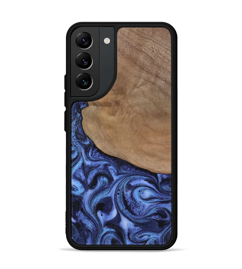 Galaxy S22 Plus Wood Phone Case - Marlene (Blue, 801092)