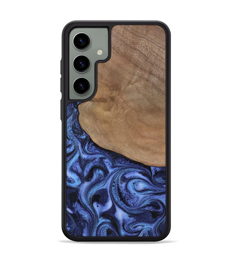 Galaxy S24 Plus Wood Phone Case - Marlene (Blue, 801092)