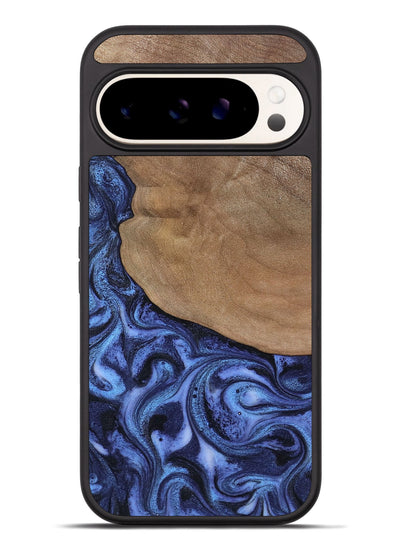 Pixel 9 Pro XL Wood Phone Case - Marlene (Blue, 801092)