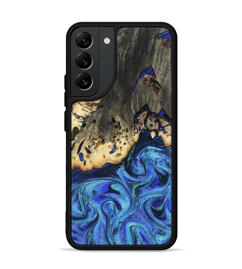 Galaxy S22 Plus Wood Phone Case - Mason (Blue, 801093)