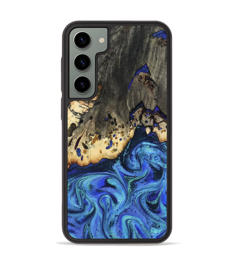 Galaxy S23 Plus Wood Phone Case - Mason (Blue, 801093)
