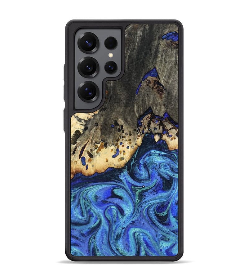 Galaxy S25 Ultra Wood Phone Case - Mason (Blue, 801093)