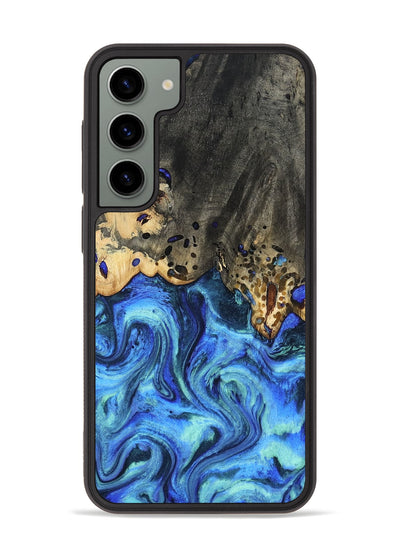 Galaxy S23 Plus Wood Phone Case - Perry (Blue, 801095)