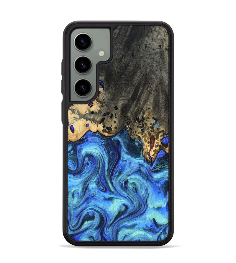 Galaxy S24 Plus Wood Phone Case - Perry (Blue, 801095)