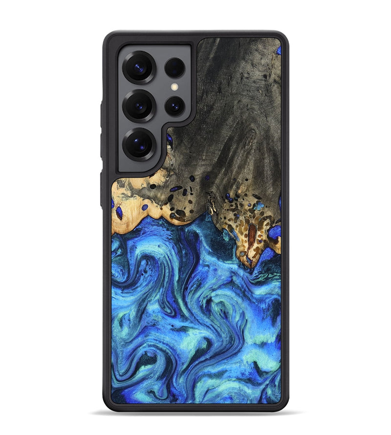 Galaxy S25 Ultra Wood Phone Case - Perry (Blue, 801095)