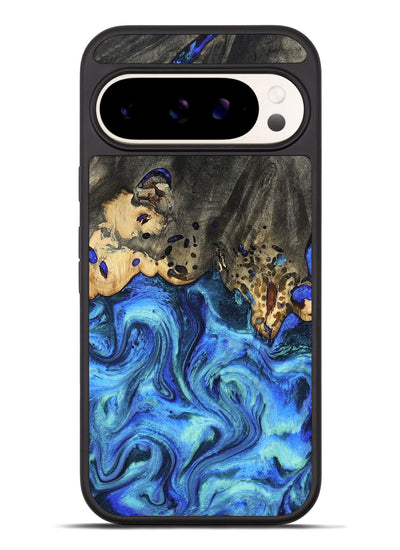 Pixel 9 Pro XL Wood Phone Case - Perry (Blue, 801095)