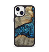 iPhone 13 Wood Phone Case - Layne (Blue, 801098)