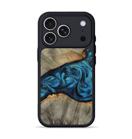 iPhone 17 Pro Wood Phone Case - Layne (Blue, 801098)