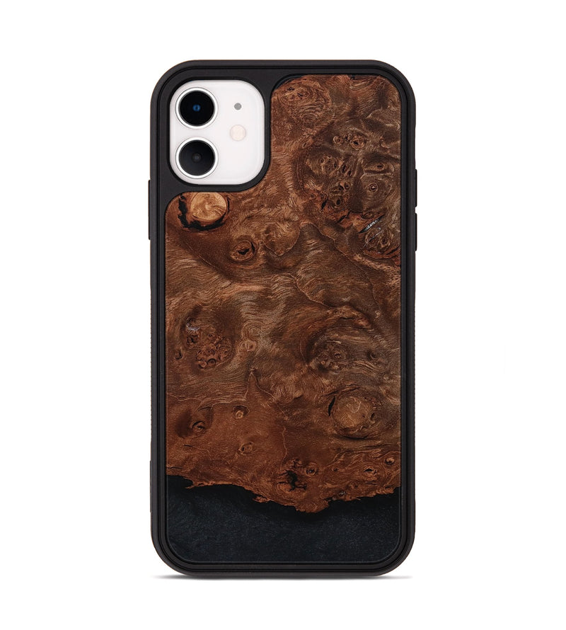 iPhone 11 Wood Phone Case - Amy (Wood Burl, 801099)