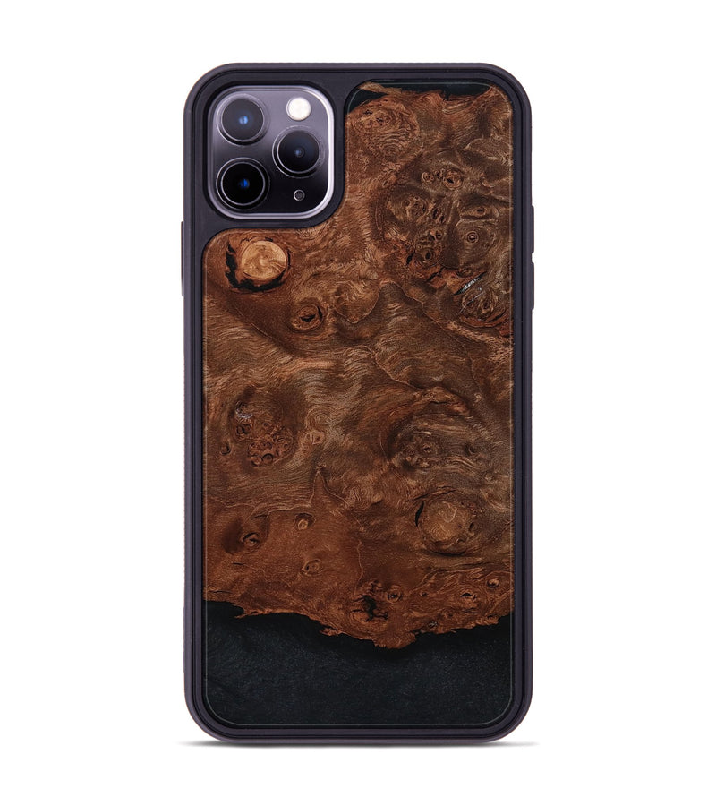 iPhone 11 Pro Max Wood Phone Case - Amy (Wood Burl, 801099)