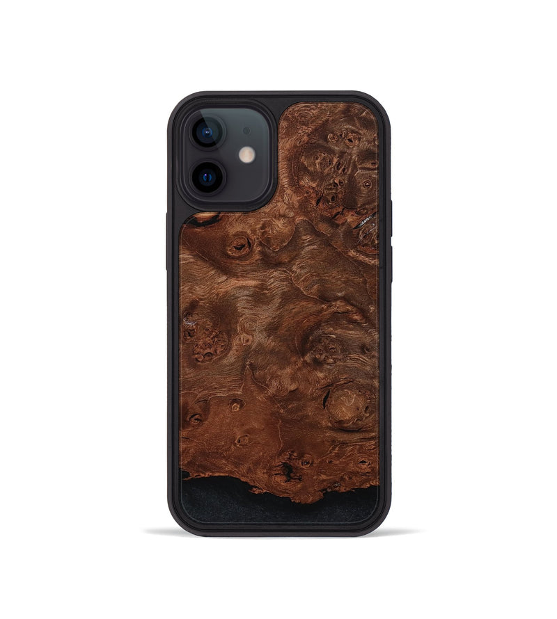 iPhone 12 mini Wood Phone Case - Amy (Wood Burl, 801099)