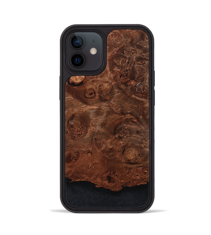 iPhone 12 Wood Phone Case - Amy (Wood Burl, 801099)