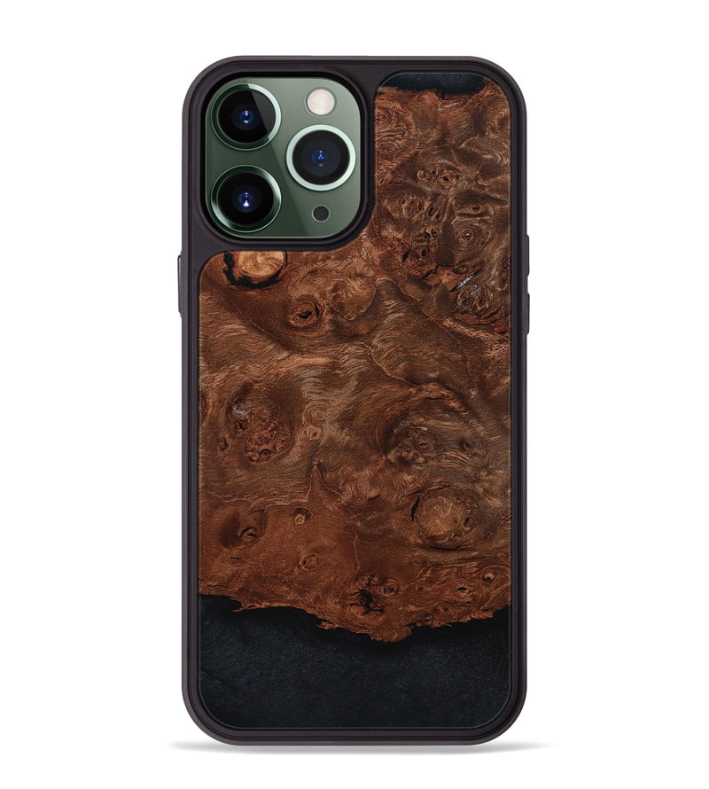 iPhone 13 Pro Max Wood Phone Case - Amy (Wood Burl, 801099)